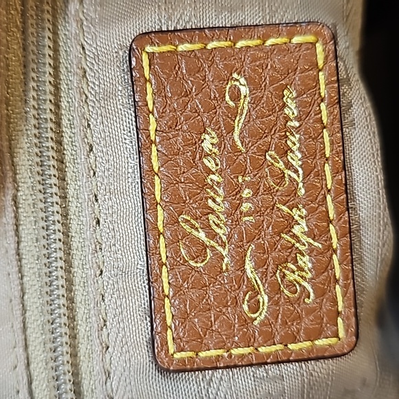 Ralph Lauren Green Bag Purse - Picture 10 of 13